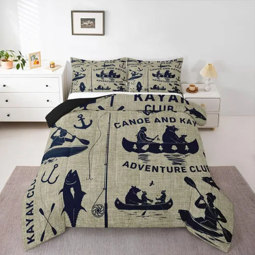 Vista 34 de Erosebridal American Flag Twin Comforter Set Army Green Camo Bedding Set for Kids Boys Girls Bear Claw Hunting Theme Bed Set Camoflage Camping