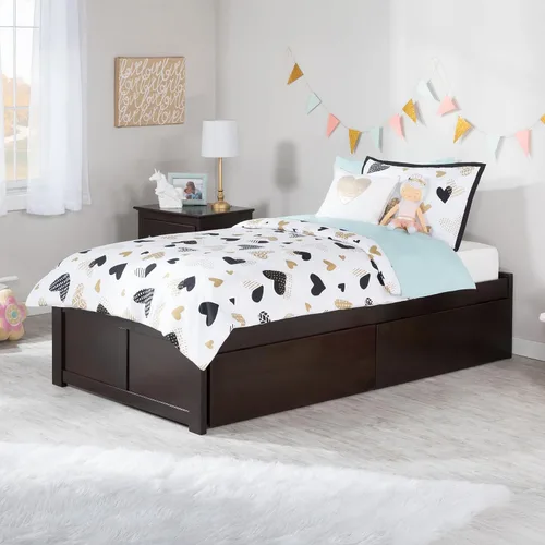 Vista 4 de Atlantic Furniture, Madera, Espresso