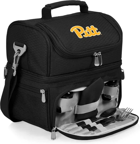 Vista 132 de PICNIC TIME NCAA Nebraska Cornhuskers Pranzo - Lonchera aislada con juego de pícnic, bolsa enfriadora para el almuerzo