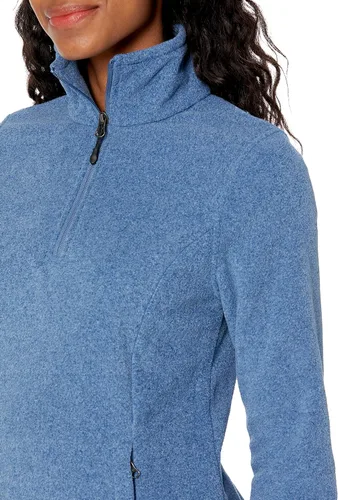 Vista 3 de Tienda Essentials Women's Classic-Fit Long-Sleeve Quarter-Zip Polar Fleece Pullover Jacket (Available in Plus Size)