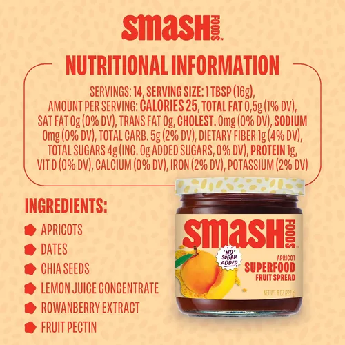 Vista 6 de Smash Foods Mermelada de frutas Mermelada keto sutilmente dulce hecha con bayas reutilizadas y otros ingredientes simples Mermelada de frutas