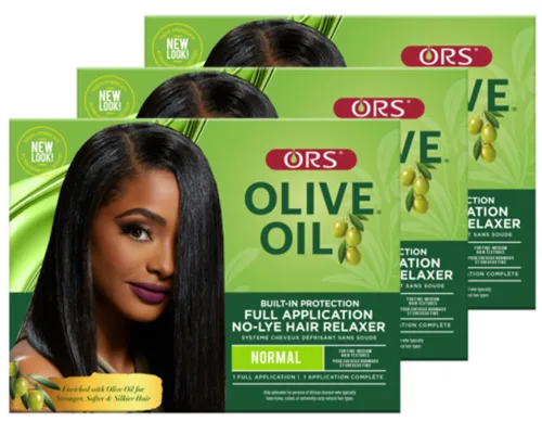 Vista 12 de ORS Aceite de oliva con protección integrada, aplicación completa, relajante para el cabello, fuerza normal (paquete de 1)