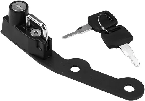 Vista 6 de Gancho de aleación de montaje de bloqueo para casco de motocicleta, montaje de seguridad duradero para cascos MT-09 FZ-09 FJ-09 XSR900