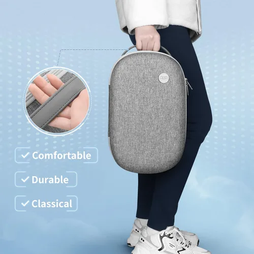 Vista 7 de AUBIKA Elite Strap with Battery and Carrying Case for Oculus Quest 2, Enhanced Comfort and Playtime - Gray