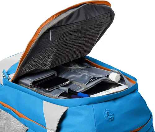 Vista 5 de TiendaBasics Mochila ergonómica, color azul