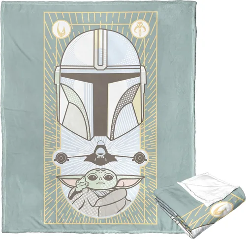 Vista 46 de Northwest Star Wars Manta Decorativa Silk Touch, 40" x 50", Villanos del Lado Oscuro