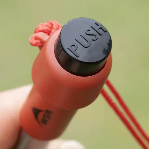 Vista 4 de MSR Encendedor piezoeléctrico para estufas de recipiente, rojo