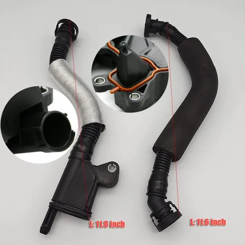 Vista 4 de PCV - Válvula de ventilación del cárter del motor, separador de aceite compatible con Audi A3 A4 A5 Q5 TT VW Beetle CC Jetta Passat Tiguan 1.8