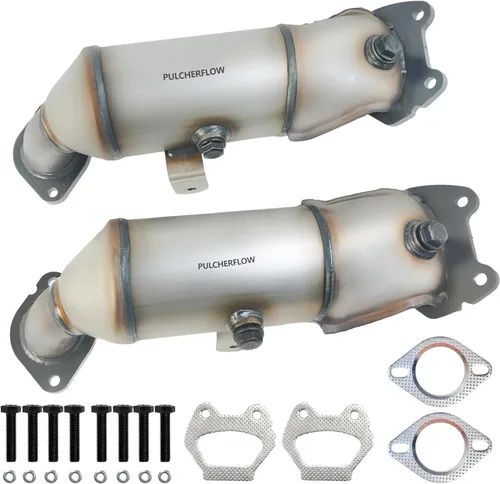 Vista 17 de Convertidor catalítico compatible con Honda CRV CR-V 2007 2008 2009 2.4L Convertor catalítico (Cumple con EPA)
