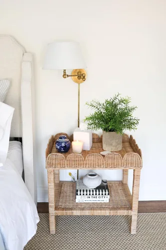 Vista 6 de Briful Pequeñas plantas falsas artificiales de seda en maceta, plantas decorativas de romero sintético para decoración del hogar, oficina, baño