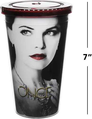 Vista 4 de Once Upon a Time Blancanieves 16 Oz. Taza de viaje