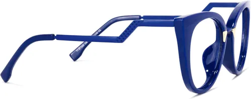 Vista 4 de Zeelool Elegantes lentes de bloqueo de luz azul ojo de gato de gran tamaño para mujer Jacqueline FP0669
