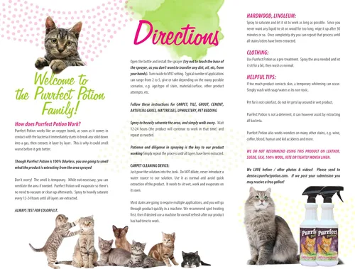 Vista 4 de Purrfect Potion® CATastrophe Remover® (recarga de un galón)