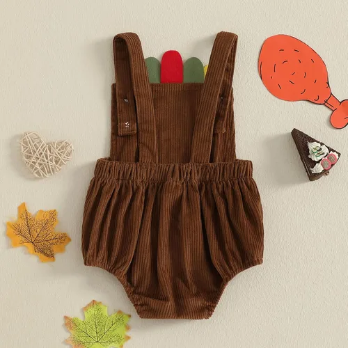 Vista 3 de YINGISFITM Mi primer traje de San Valentín para bebé niño Conjunto de burbujas en forma de corazón, el más lindo de San Valentín, mono para recién