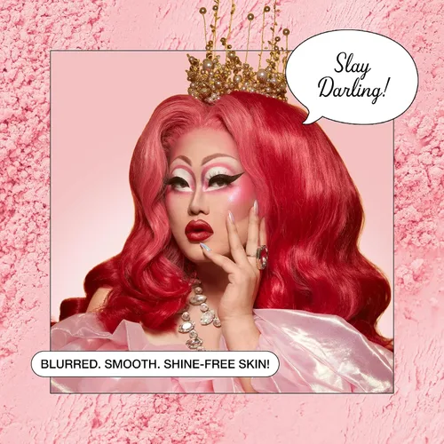Vista 8 de KimChi Chic Beauty Puff Pass - Polvo fijador y sellador con la técnica baking, polvo suelto con borla extraesponjosa, maquillaje facial marrón suave