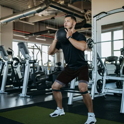 Vista 4 de LRD Pantalones cortos de entrenamiento atléticos para hombre con forro de compresión, entrepierna de 7 pulgadas