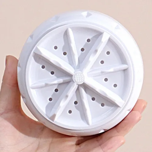 Vista 3 de Lavadora portátil – 3.9x2.8 in silencioso turbina eléctrica Mini lavadora adaptador Dispositivo de limpieza ultrasónica alimentado por USB