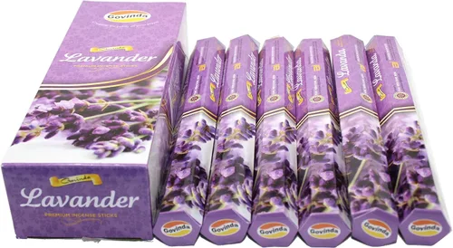 Vista 28 de Govinda – Incienso – Aqua Fresh – 120 varillas de incienso, incienso premium, revestimiento de masala