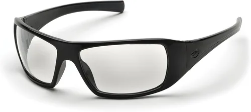Vista 16 de Pyramex Goliath - Gafas de seguridad, marco negro, lente antiniebla transparente