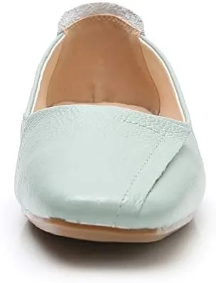 Vista 4 de VenusCelia Zapato plano de baile liso para mujer