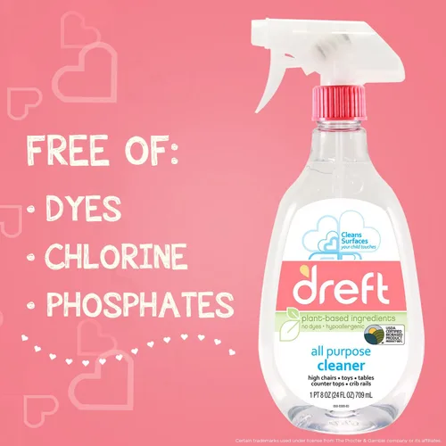 Vista 2 de Dreft Limpiador multiusos - 22 oz