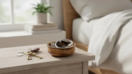 Vista 3 de Tazón decorativo hecho a mano de madera de mango de 6 x 2 pulgadas para servir aperitivos para frutas secas, papas fritas, mesa de café, mostrador