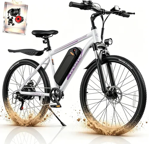 Vista 8 de Bicicleta de montaña eléctrica para adultos, motor de pico de 750 W, bicicleta eléctrica de 22 MPH, batería de 48 V, 50 millas, bicicleta eléctrica