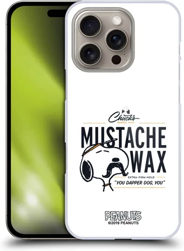 Vista 18 de Head Case Designs Carcasa rígida con licencia oficial de Peanuts Charlie Brown Chuck Barber Shop compatible con Apple iPhone 7/8/SE 2020 y 2022