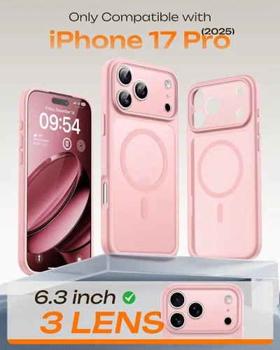 Vista 238 de TOCOL Funda para iPhone 11, compatible con Magsafe, protección completa de cámara, imanes integrados, protección contra caídas, funda translúcida