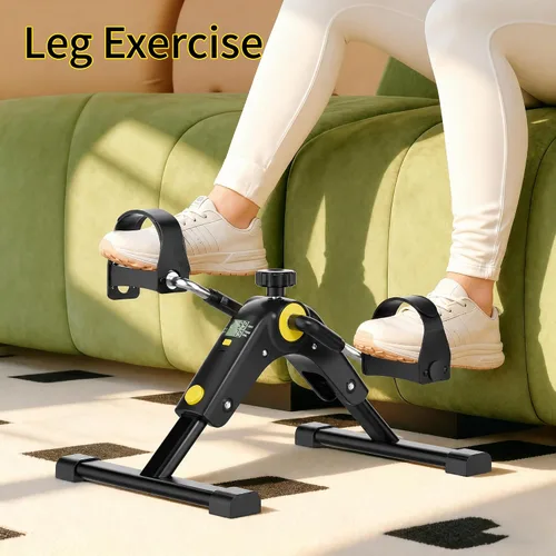 Vista 3 de MOMODA Under Desk Bike Pedal Exerciser with LCD Display Portable Mini Exercise Bike for Arm and Leg