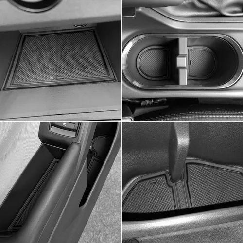 Vista 2 de Inserto de portavasos para Subaru Crosstrek 2023 2022 2021 2020 2019 2018 y para Subaru Impreza 2017-2023 Alfombrilla de consola central