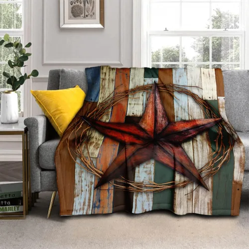 Vista 13 de Manta náutica costera, acuarela, verde azulado, azul, coral, manta de franela suave con temática oceánica, manta decorativa ligera para sofá