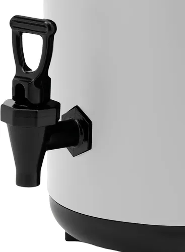Vista 9 de Dispensador de bebidas calientes, dispensador de bebidas con aislamiento de acero inoxidable de 12 L, dispensador de bebidas frías y calientes