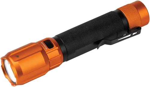Vista 10 de KLEIN TOOLS 56413 Linterna LED recargable de 2 colores, funda, foco, reflector, LED rojo, 1000 lúmenes, cable USB, camping, caza