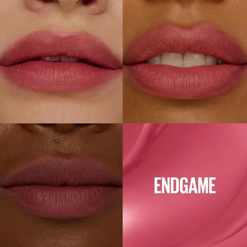 Vista 2 de Maybelline Super Stay Teddy Lip Tint, Endgame, Mauve-Berry