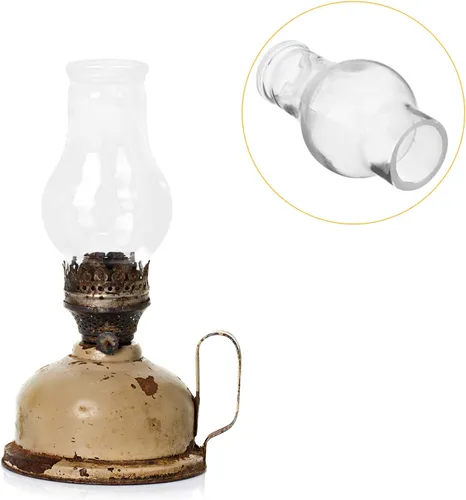 Vista 3 de Zerodeko Cubiertas de lámpara de aceite, pantallas de lámpara de queroseno, pantallas de lámpara, chimenea, lámpara de queroseno, cubierta