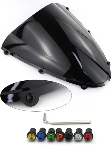 Vista 3 de Kit de pernos tornillos tuercas arandelas clips parabrisas pernos para ER6F 2008 2014 2015 16 17 18 2019 NINJA 650R parabrisas pernos tornillos kits