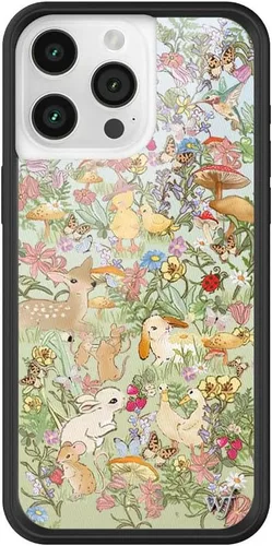 Vista 6 de Wildflower Cases - Funda Surf's Up, Compatible con Apple iPhone 15 Pro Max Moderno, Rojo, Morado, Floral, Verano, Playa - Parachoques Protector