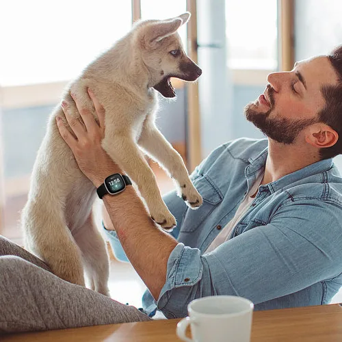 Vista 8 de Maledan Banda de Repuesto para Correas Fitbit Sense Hombres Mujeres, Correa de Reloj Elástica de Nylon Transpirable Suave para Versa 3/Versa 4