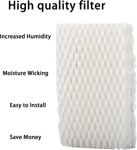 Vista 3 de HIFROM Paquete de 10 filtros de mecha para humidificador WF813 compatibles con ReliOn RCM-832 RCM-832N ProCare PCWF813 PCWF-813 Equate EQWF813