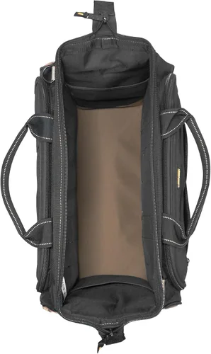 Vista 2 de Bolsa de herramientas multicompartimento con 50 bolsillos de artesanía en piel personalizable 1539