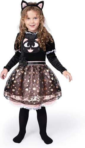 Vista 5 de Spooktacular Creations Disfraz de gato lindo para niña