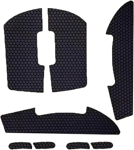 Vista 4 de MTLDOIK Cinta de agarre antideslizante para mouse inalámbrico para juegos, negro, 0.787 in