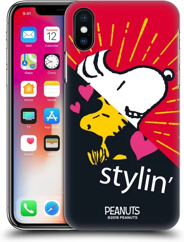 Vista 192 de Carcasa rígida para iPhone 7 y iPhone 8, diseño de cacahuetes Halfs y risas