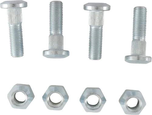 Vista 2 de All Balls Racing 85-1043 - Kit de tuerca y tuerca de rueda compatible con/repuesto para Arctic Cat 300 DVX 2009-2015, 300 Utility 2x4 2010-2016, 250
