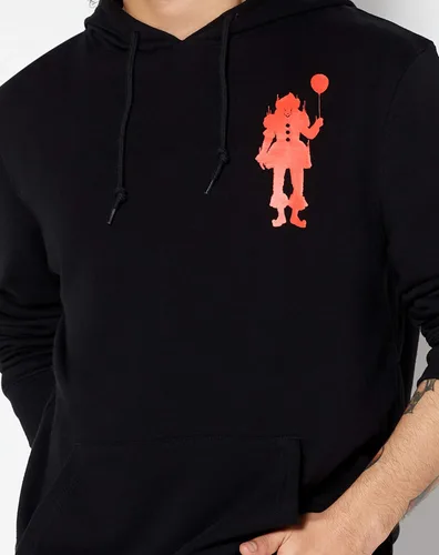 Vista 3 de Spencer Gifts Pennywise Sudadera con capucha Licencia