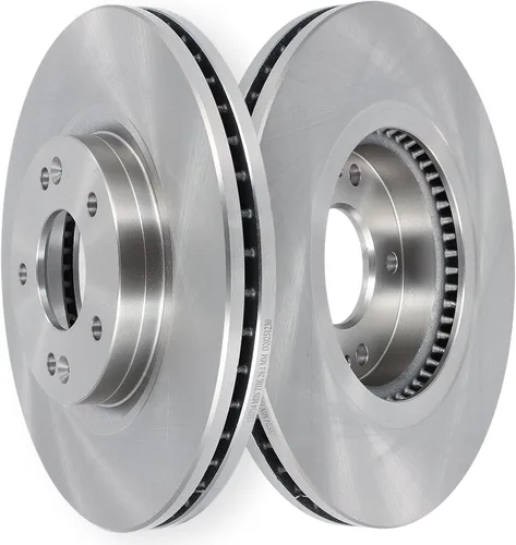 Vista 25 de SCITOO Rotores de freno trasero para Honda para CR-V 2002-2004 Frenos de disco perforados y ranurados Rotores de reemplazo: 31304 Brakes Kit Fit