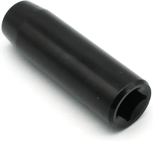 Vista 3 de TEMO Enchufe profundo de impacto Cr-V de 6 puntos y 1/2" de 0.512 in (33/64 pulgadas)