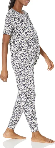 Vista 4 de Tienda Essentials Conjunto de pijama de algodón para mujer