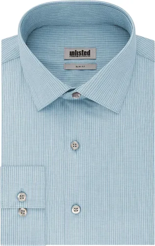 Vista 29 de Kenneth Cole - Camisa de vestir para hombre, corte ajustado, cuadros y rayas (estampadas)